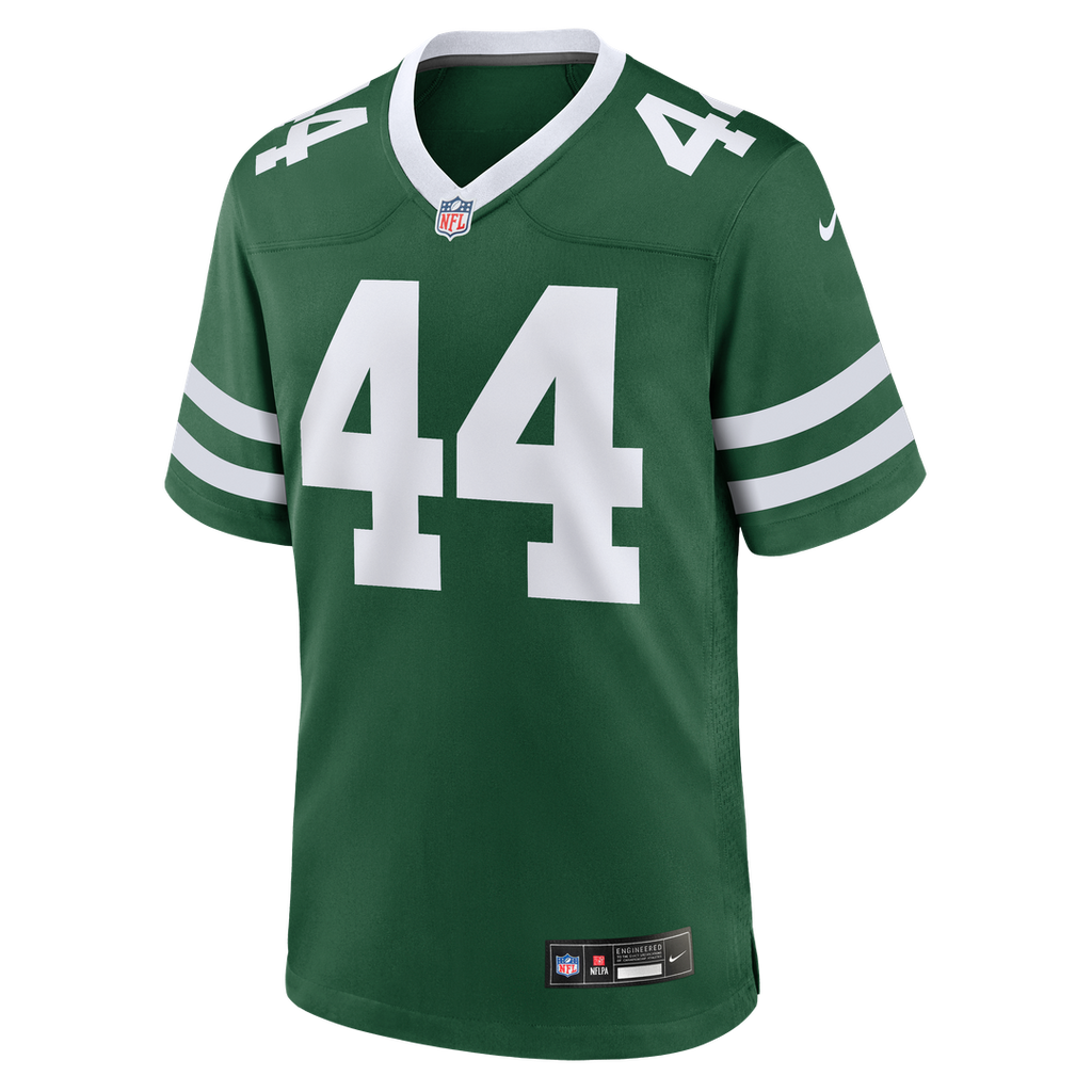 New York Jets Jamien Sherwood Nike Team Game Jersey - Legacy Green