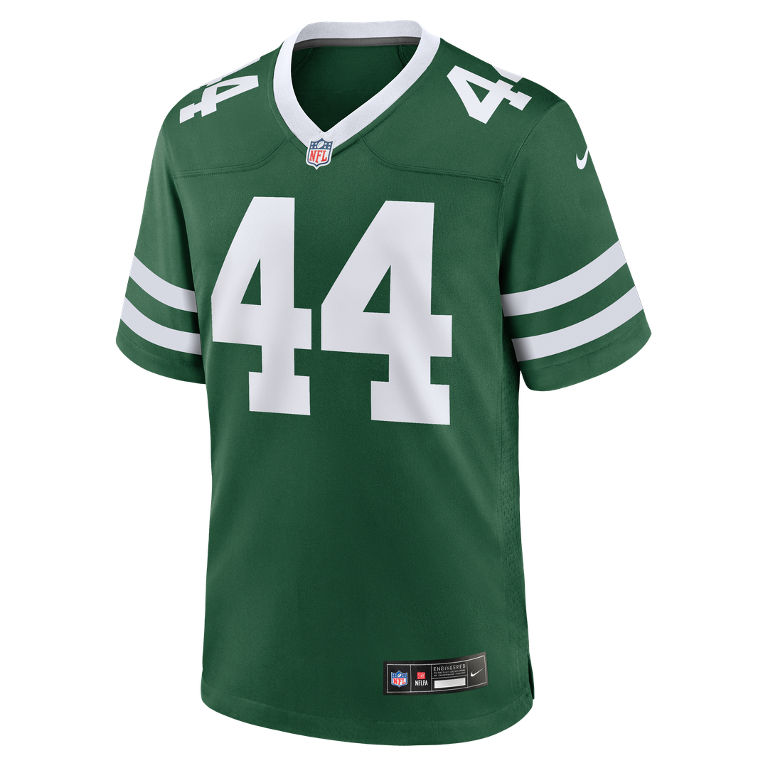 New York Jets Jamien Sherwood Nike Team Game Jersey - Legacy Green