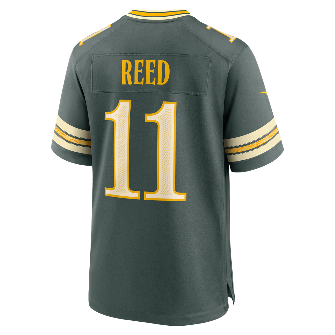 Green Bay Packers Jayden Reed Nike 2026 Rivalries Collection Game Jersey - Green