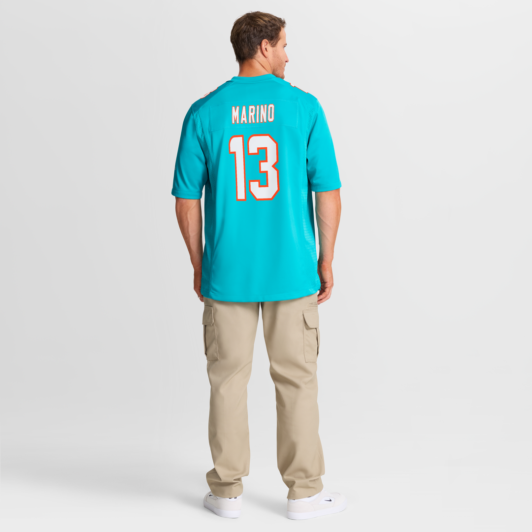 Miami Dolphins Dan Marino Nike Game Retired Player Jersey - Aqua