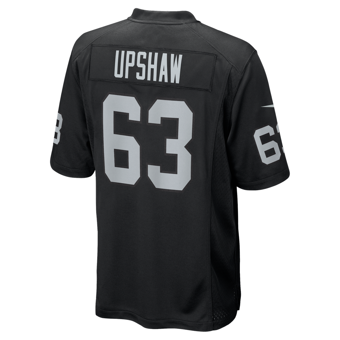 Las Vegas Raiders Gene Upshaw Nike Game Retired Player Jersey - Black