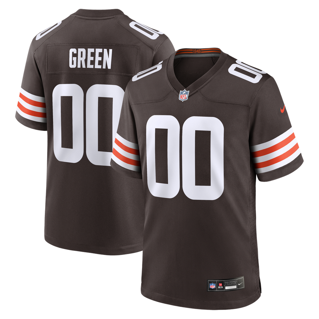 Cleveland Browns Taylen Green Nike Game Jersey - Brown