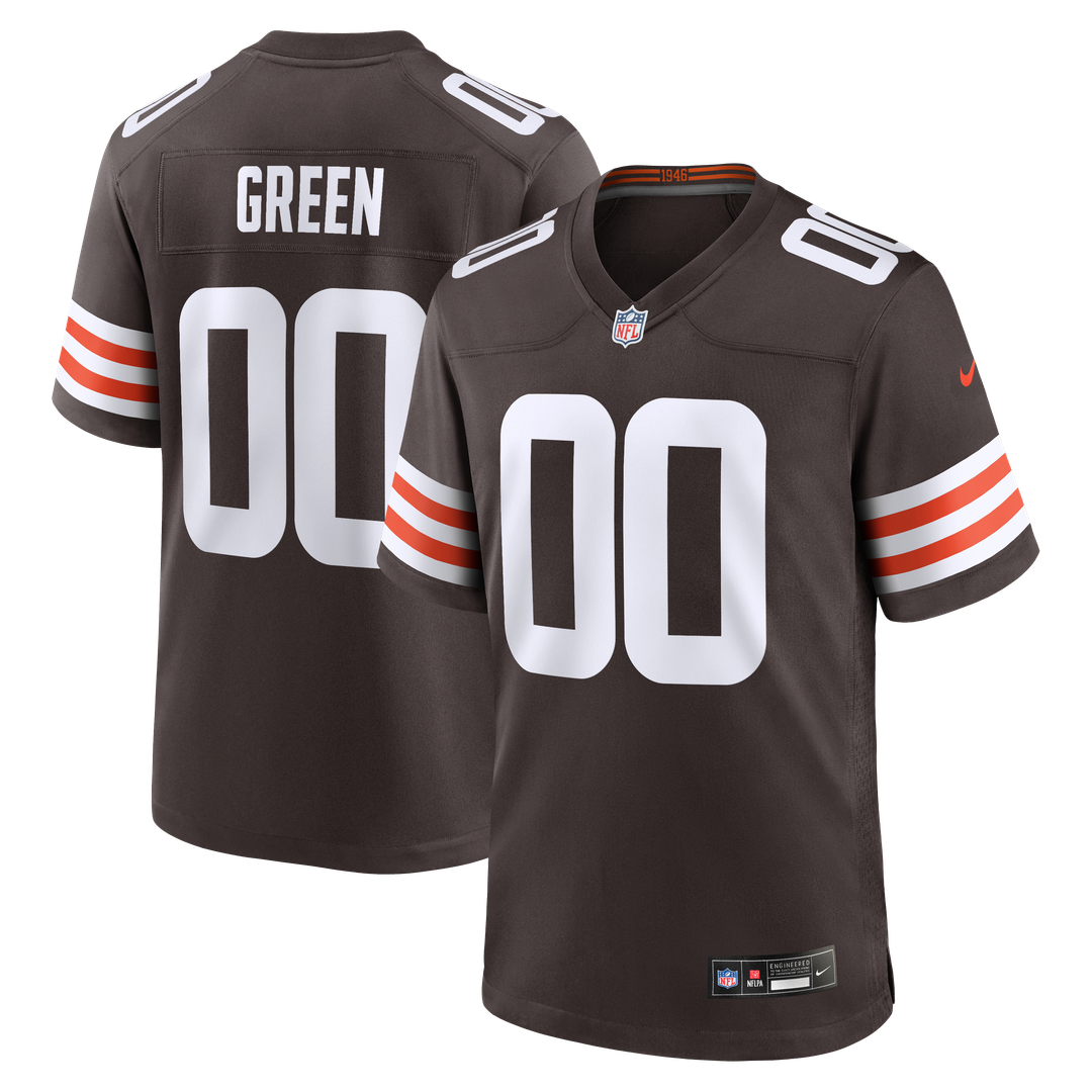 Cleveland Browns Taylen Green Nike Game Jersey - Brown