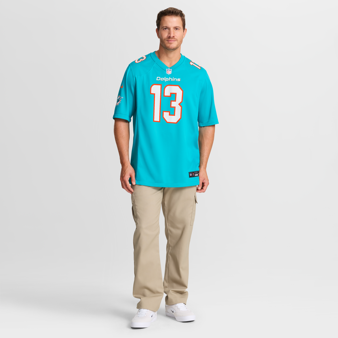 Miami Dolphins Dan Marino Nike Game Retired Player Jersey - Aqua