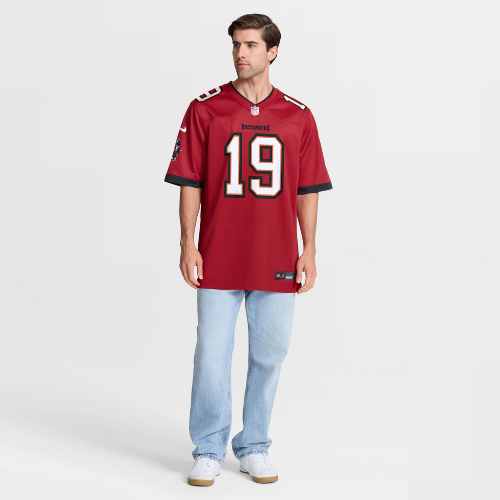 Tampa Bay Buccaneers Keyshawn Johnson Nike Game Retired Player Jersey - Red