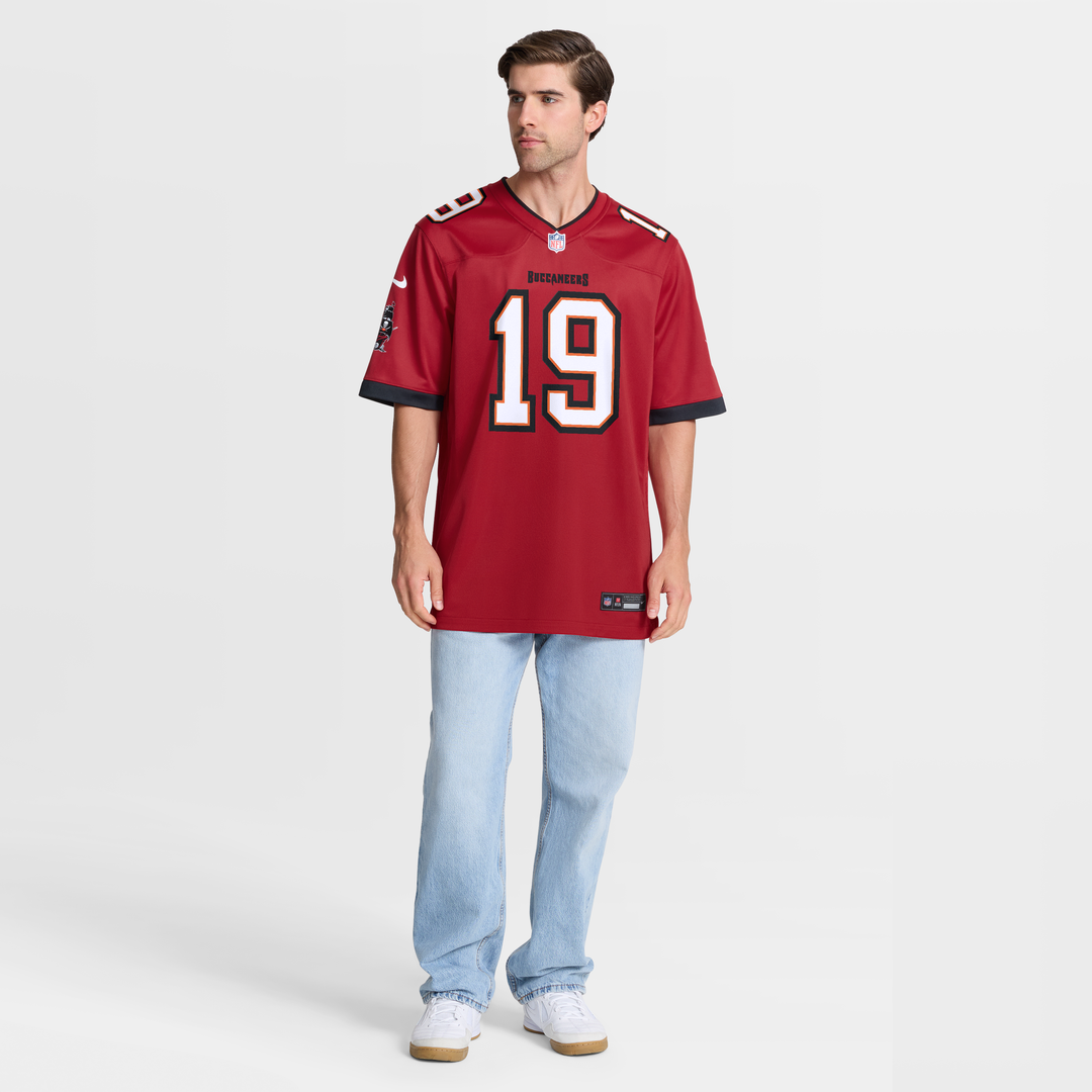 Tampa Bay Buccaneers Keyshawn Johnson Nike Game Retired Player Jersey - Red