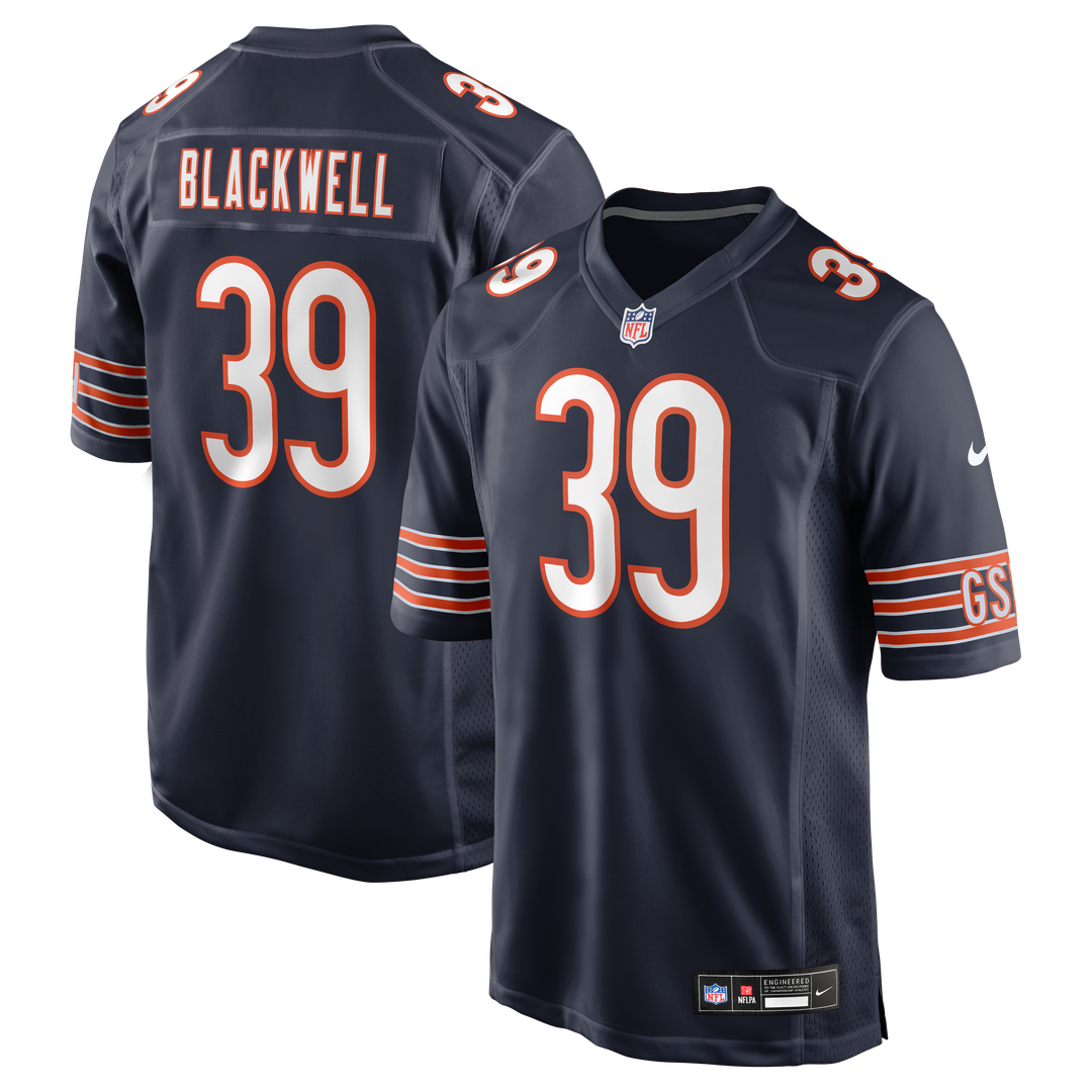 Chicago Bears Josh Blackwell Nike Game Player Jersey - Navy