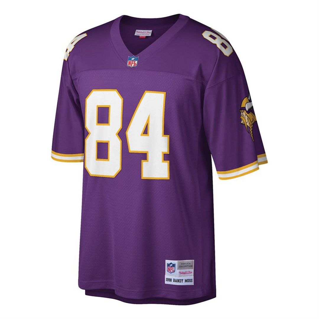Minnesota Vikings Randy Moss Mitchell & Ness Big & Tall 1998 Legacy Retired Player Jersey - White