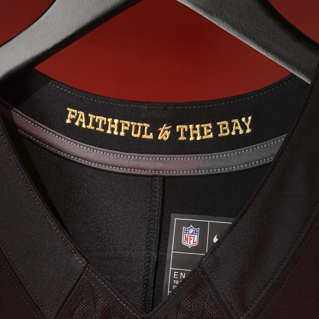 San Francisco 49ers Christian McCaffrey Nike Rivalries Collection Stitched Limited Jersey - Black