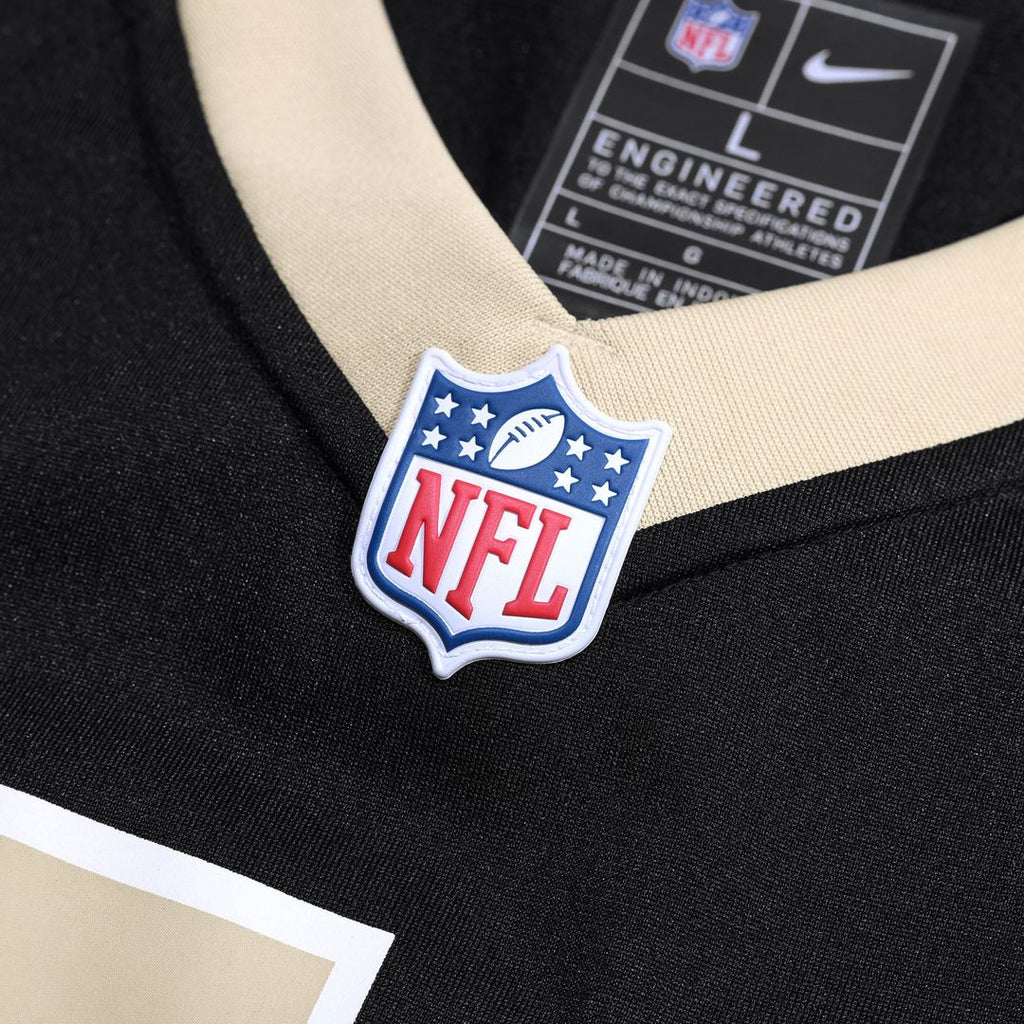 New Orleans Saints Kelvin Banks Jr. Nike Game Player Jersey - Black
