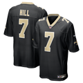 New Orleans Saints Taysom Hill Nike Game Jersey - Black
