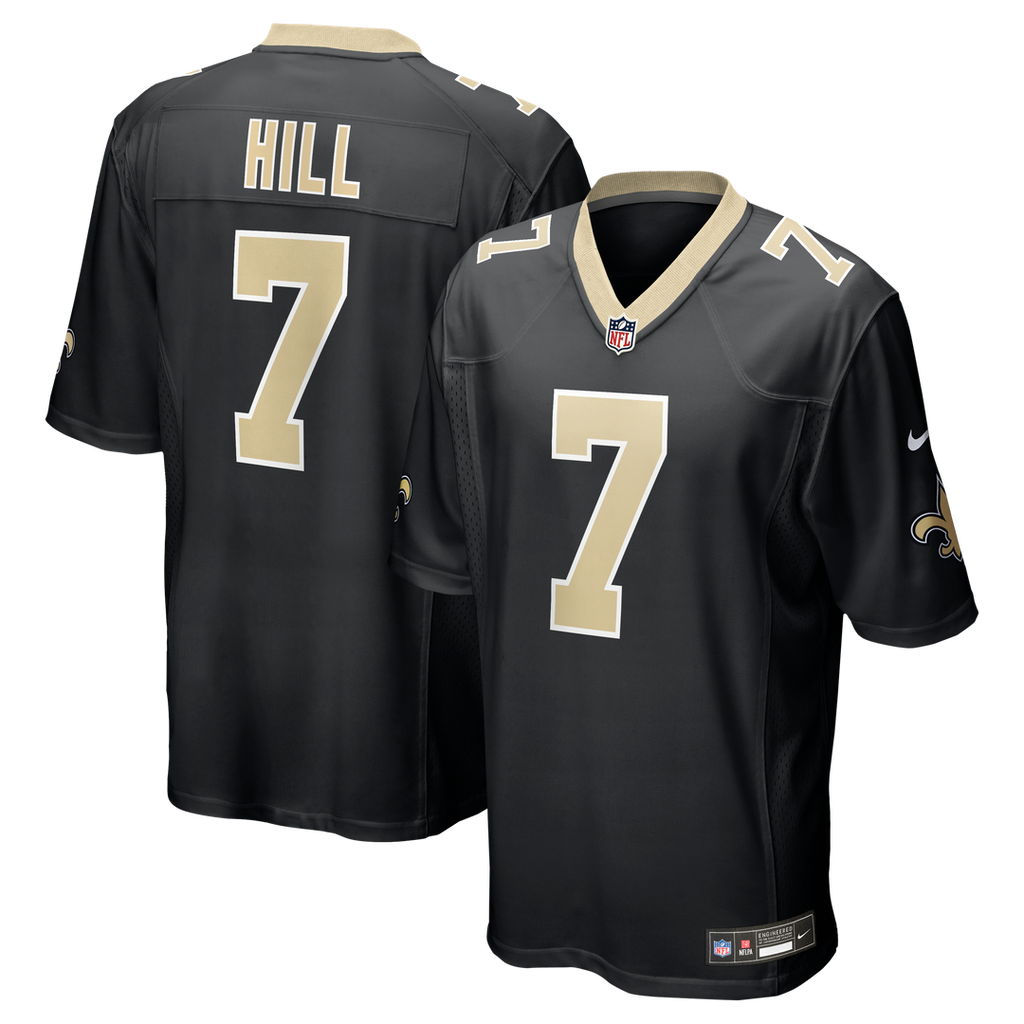New Orleans Saints Taysom Hill Nike Gameday Golds Alternate Game Player Jersey - Gold