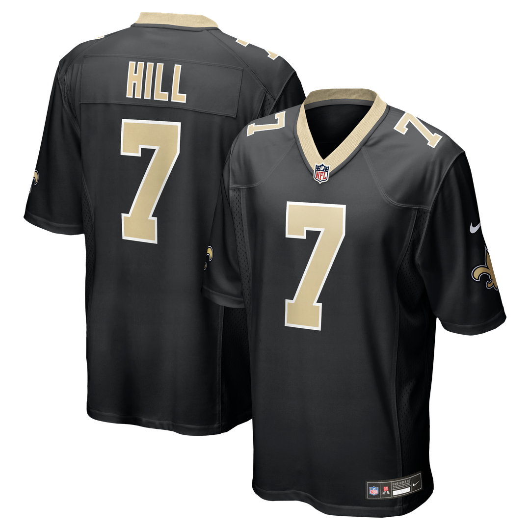 New Orleans Saints Taysom Hill Nike Gameday Golds Alternate Game Player Jersey - Gold