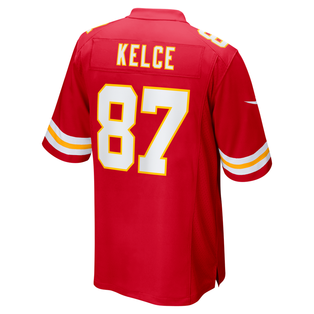 Kansas City Chiefs Travis Kelce Nike Game Jersey - Red