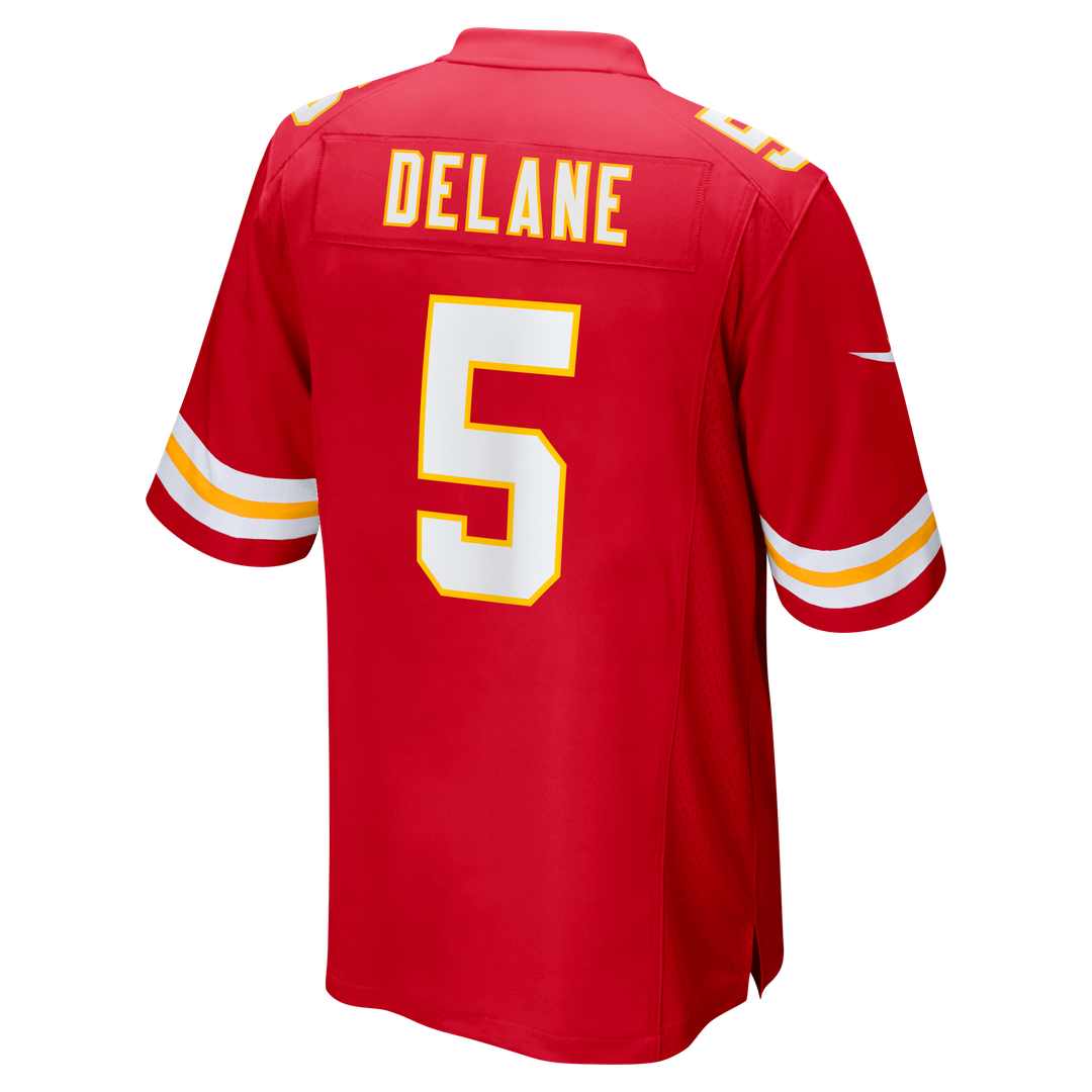 Kansas City Chiefs Mansoor Delane Nike Team Game Jersey - Red
