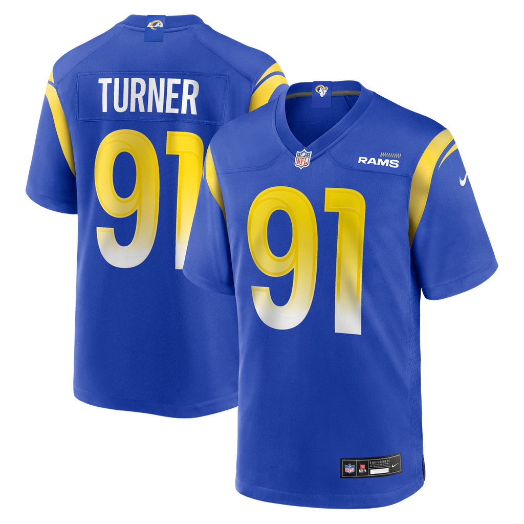 Los Angeles Rams Kobie Turner Nike Home Game Jersey - Royal