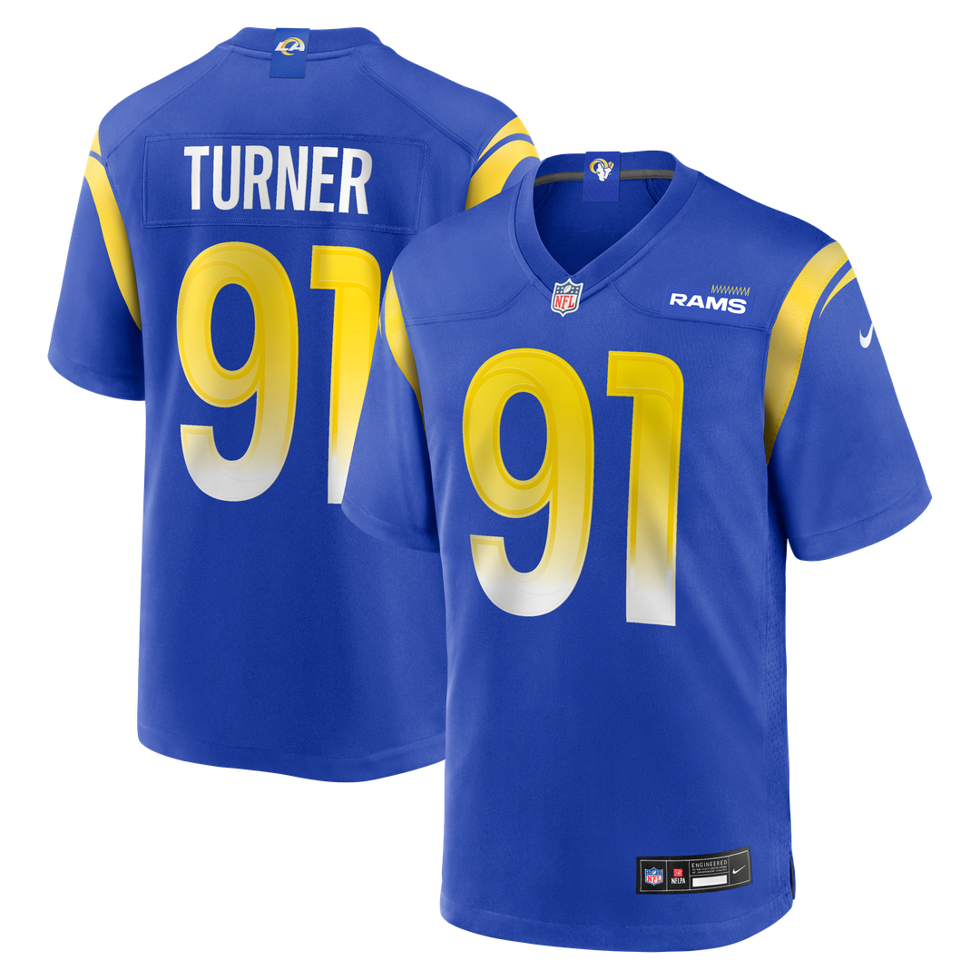 Los Angeles Rams Kobie Turner Nike Home Game Jersey - Royal