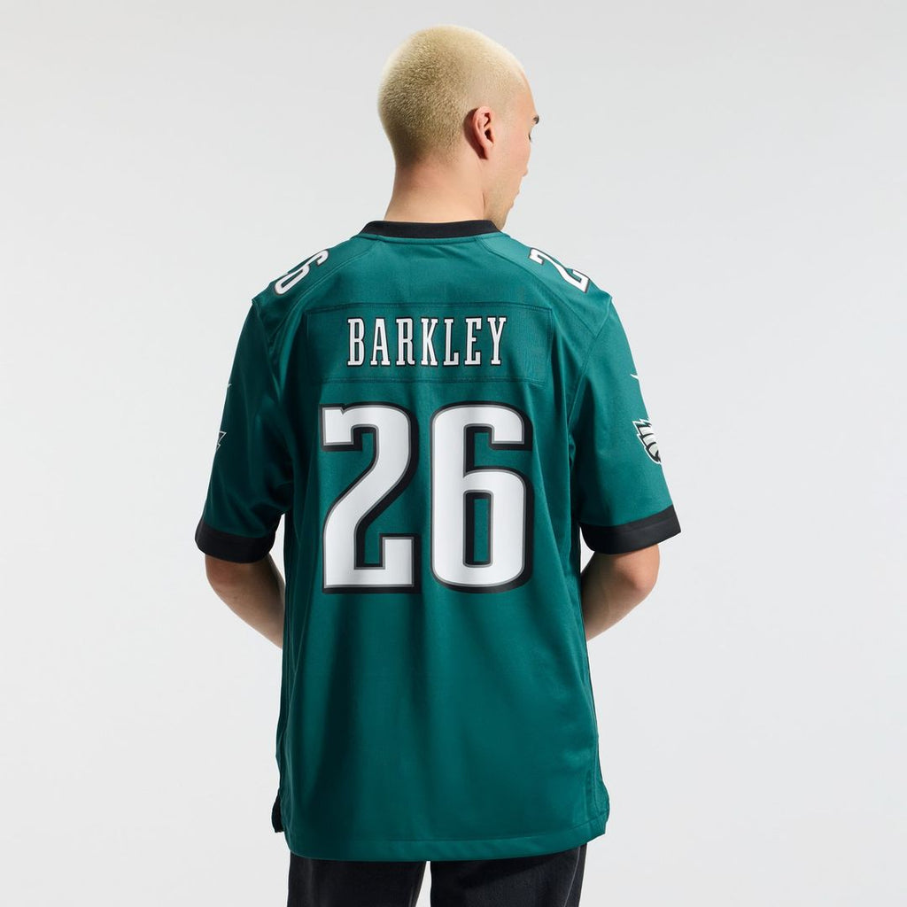 Philadelphia Eagles Saquon Barkley Nike Team Game Jersey - Midnight Green