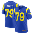 Los Angeles Rams Keagen Trost Nike Team Game Jersey - Royal