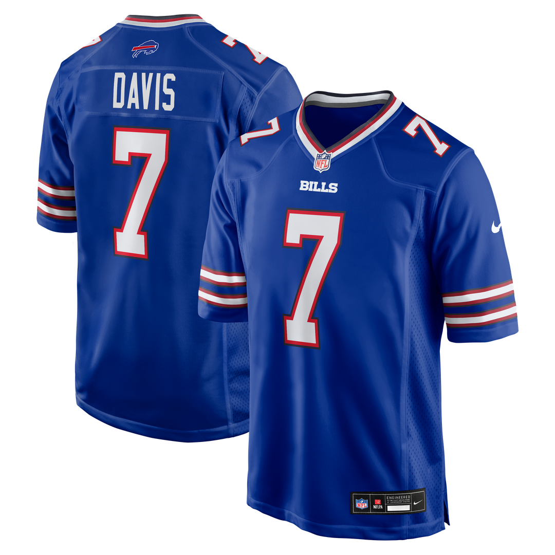Buffalo Bills Ray Davis Nike Team Game Jersey - Royal