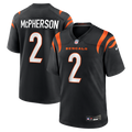 Cincinnati Bengals Evan McPherson Nike Game Jersey - Black