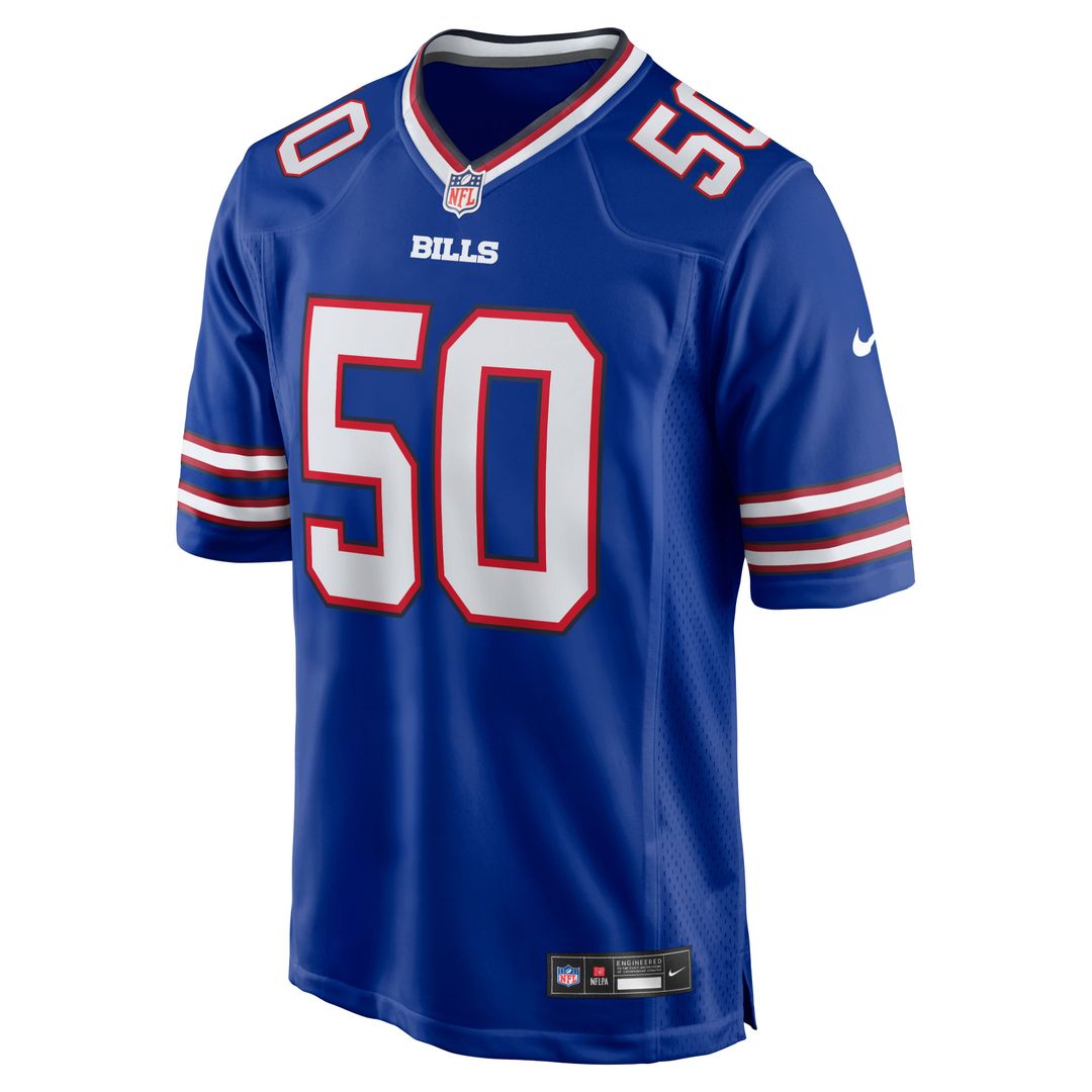 Buffalo Bills Otis Reese Nike Team Game Jersey - Royal