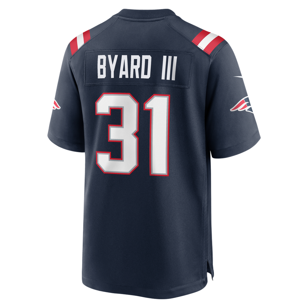 New England Patriots Kevin Byard III Nike Team Game Jersey - Navy