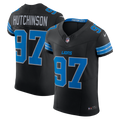 Detroit Lions Aidan Hutchinson Nike Alternate Vapor F.U.S.E. Elite Jersey - Black