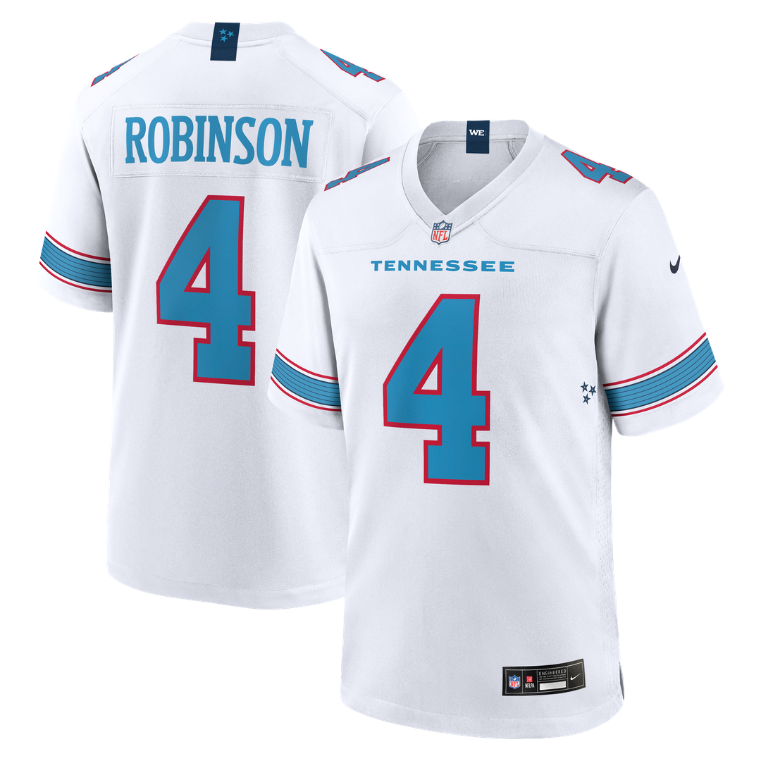 Tennessee Titans Wan'Dale Robinson Nike Team Game Jersey - Light Blue