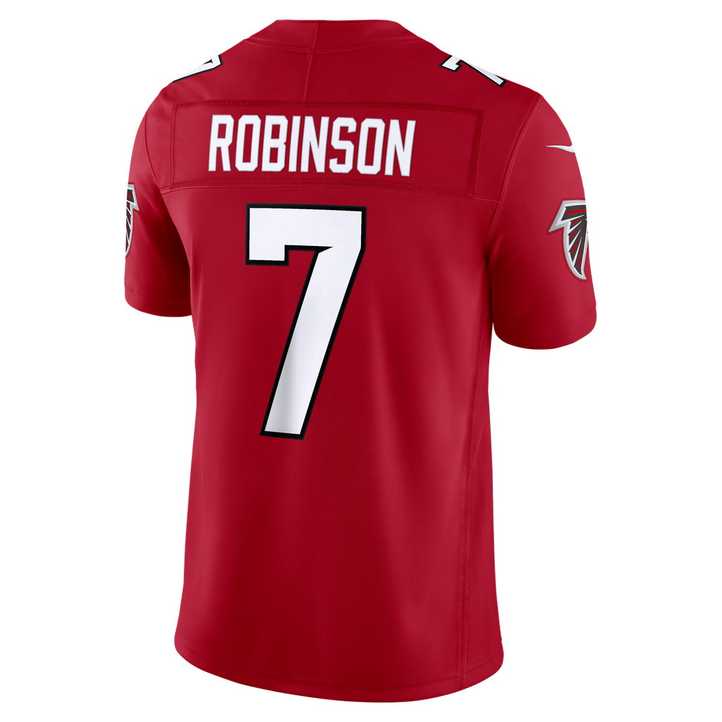 Atlanta Falcons Bijan Robinson Nike Alternate Throwback Vapor F.U.S.E. Stitched Limited Jersey - Black