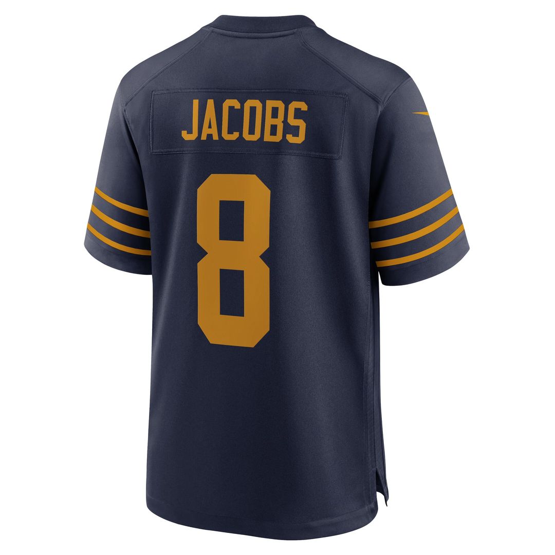 Green Bay Packers Josh Jacobs Nike Team Game Jersey - Green