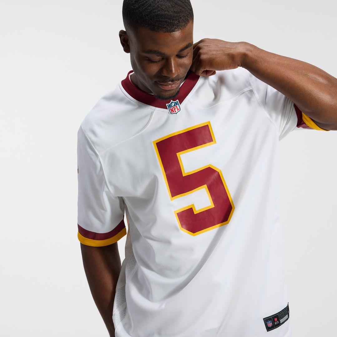 Washington Commanders Jayden Daniels Nike Game Jersey - Burgundy
