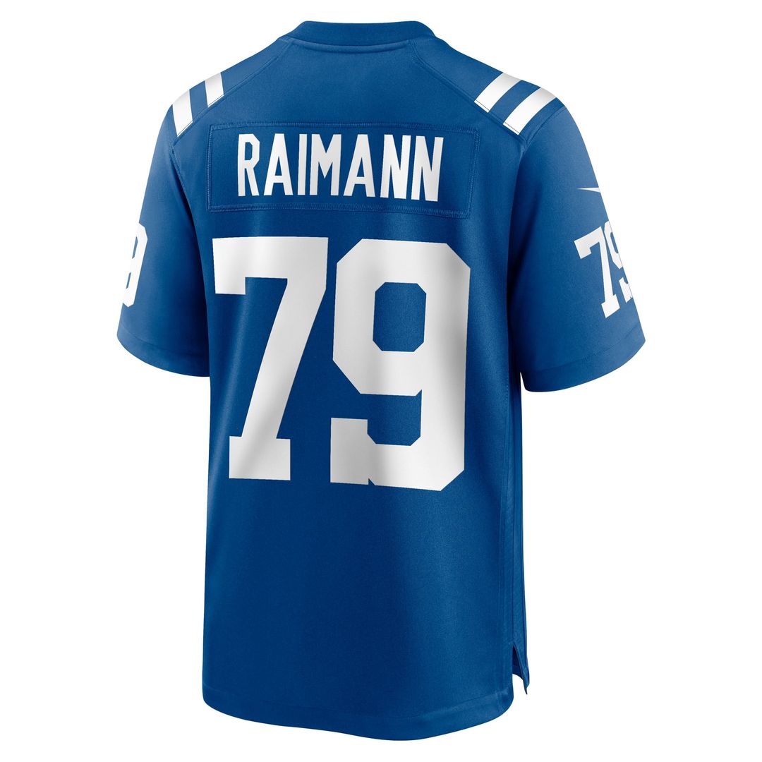 Indianapolis Colts Bernhard Raimann Nike Player Game Jersey - Royal