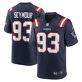 New England Patriots Richard Seymour Nike Retired Player Game Jersey - Navy