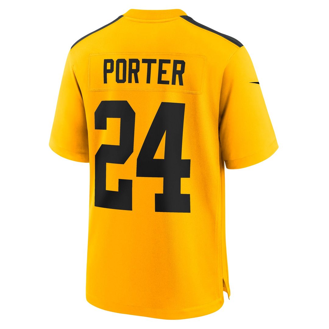 Pittsburgh Steelers Joey Porter Jr. Nike Alternate 1933 Throwback Game Jersey - Gold