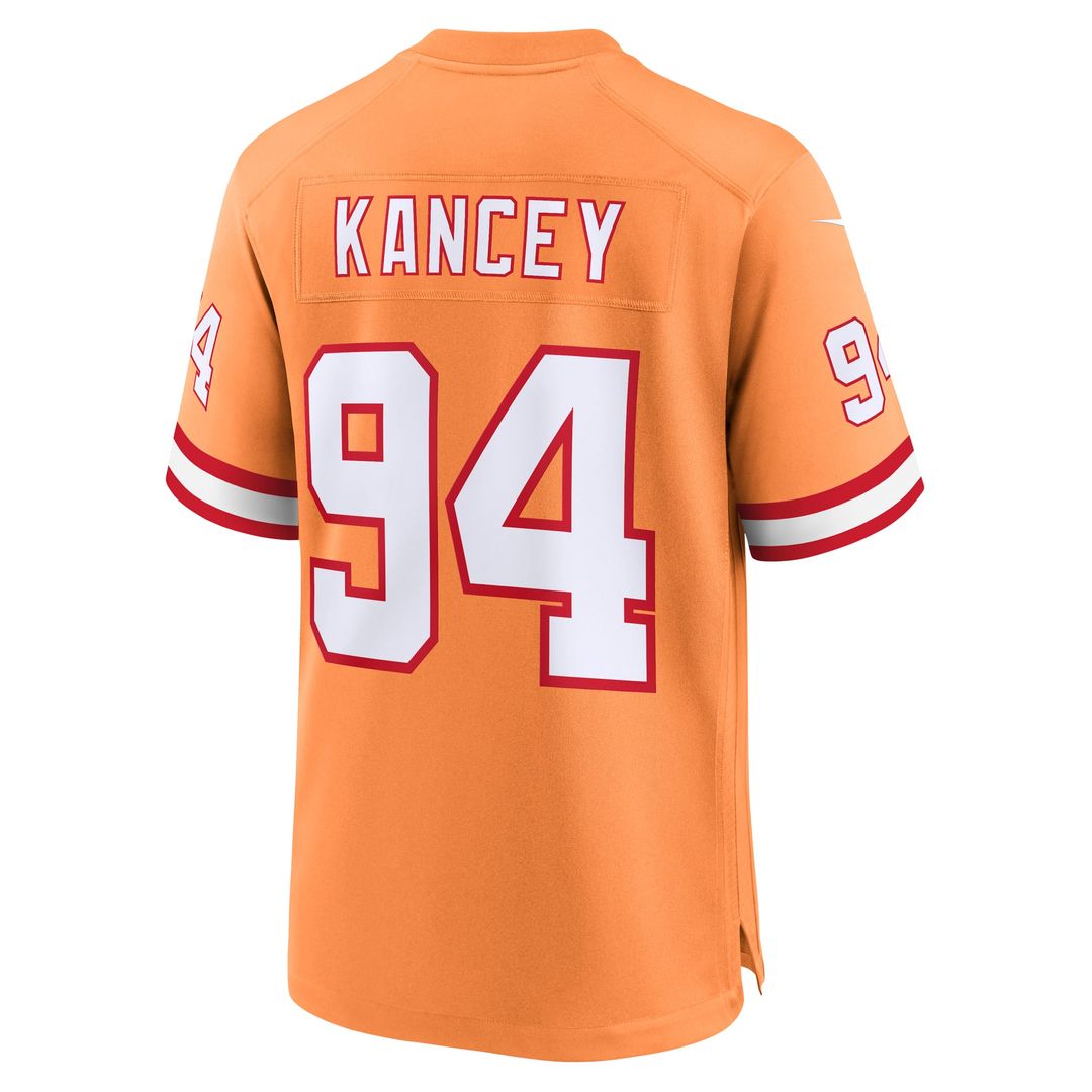 Tampa Bay Buccaneers Calijah Kancey Nike Alternate Game Jersey - Orange