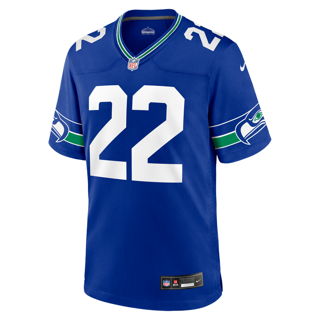 Seattle Seahawks Rashid Shaheed Nike Alternate Game Jersey - Royal