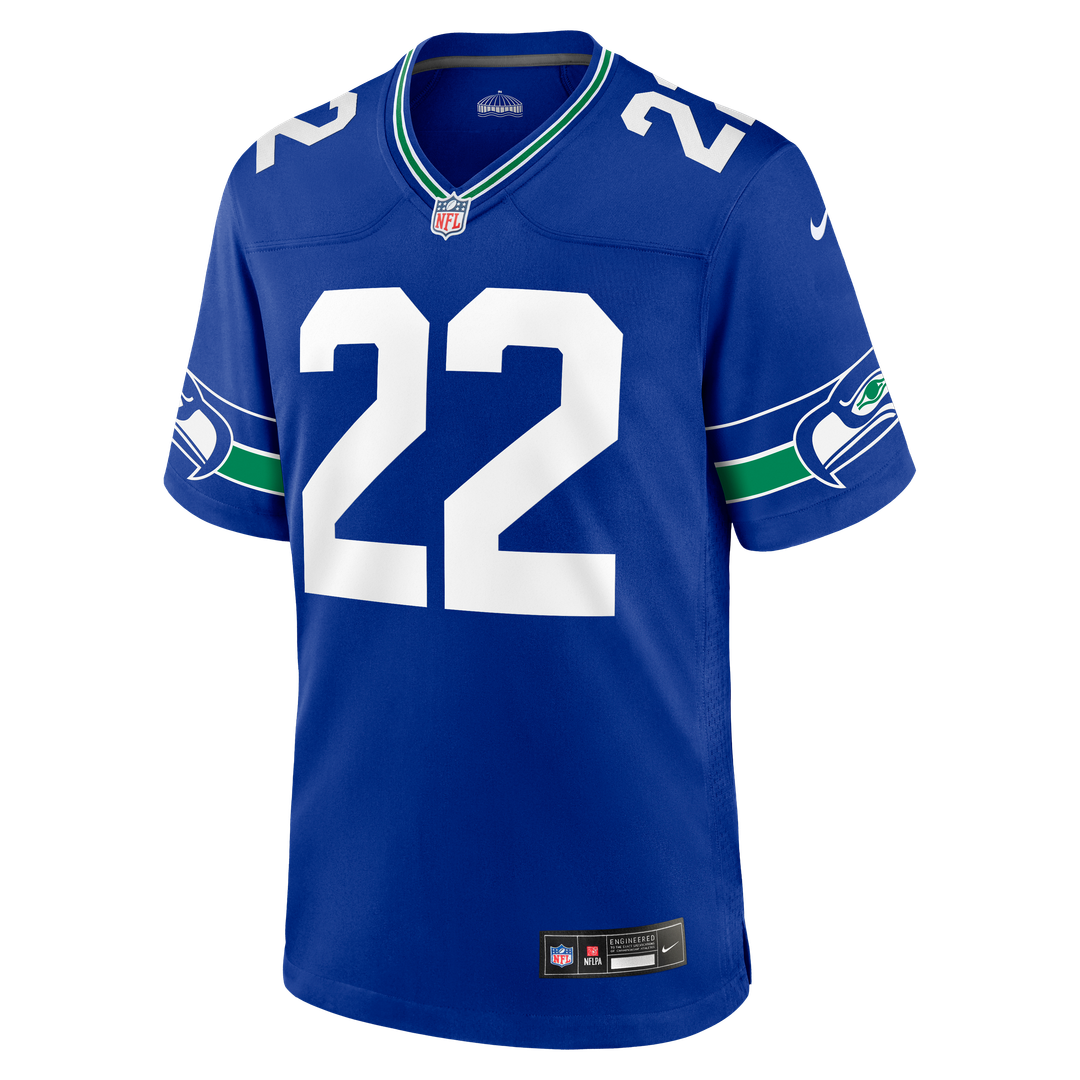 Seattle Seahawks Rashid Shaheed Nike Alternate Game Jersey - Royal