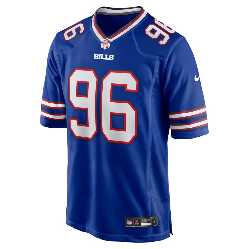 Buffalo Bills Deone Walker Nike Team Game Jersey - Royal