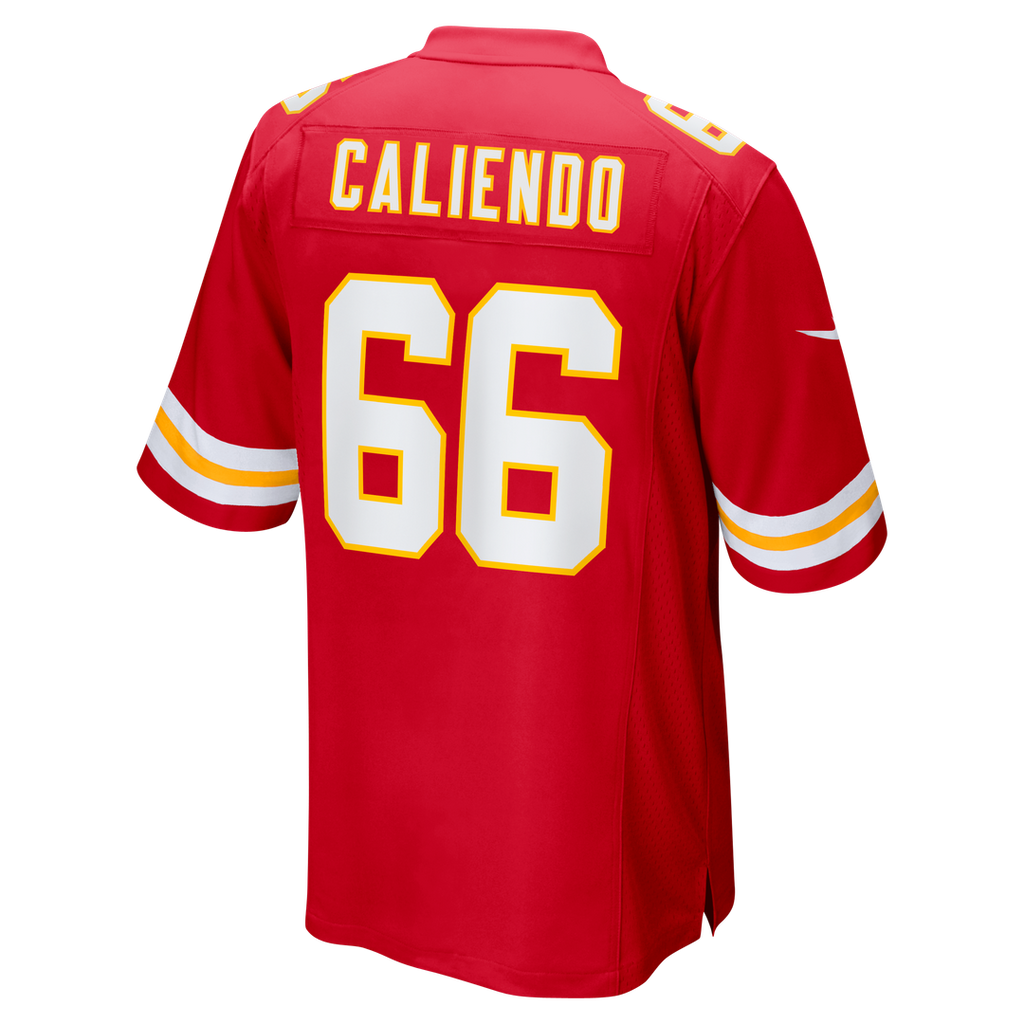 Kansas City Chiefs Mike Caliendo Nike Game Player Jersey - Red