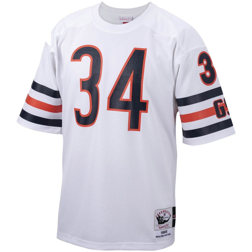 Chicago Bears Walter Payton Mitchell & Ness Big & Tall 1985 Retired Player Replica Jersey - White