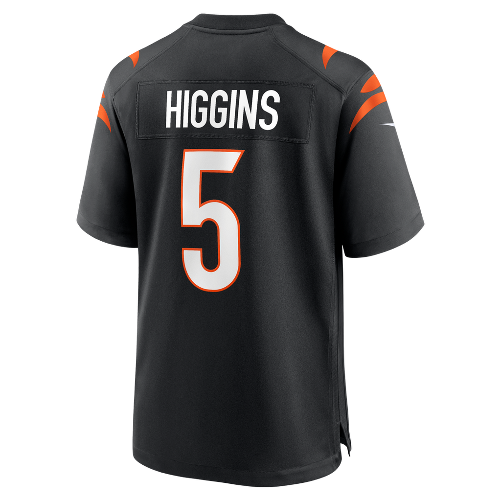 Cincinnati Bengals Tee Higgins Nike Game Player Jersey - Black