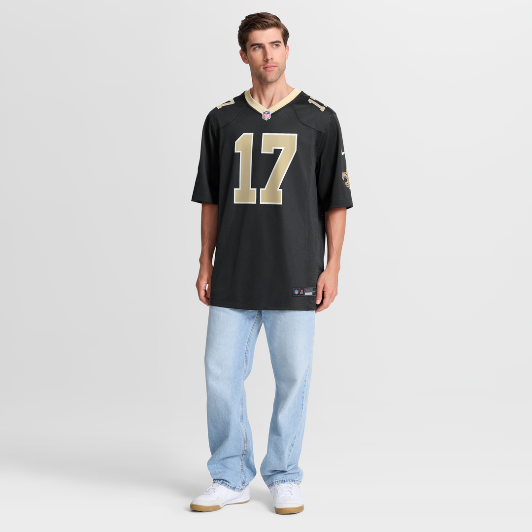 New Orleans Saints Trey Palmer Nike Team Game Jersey - Black