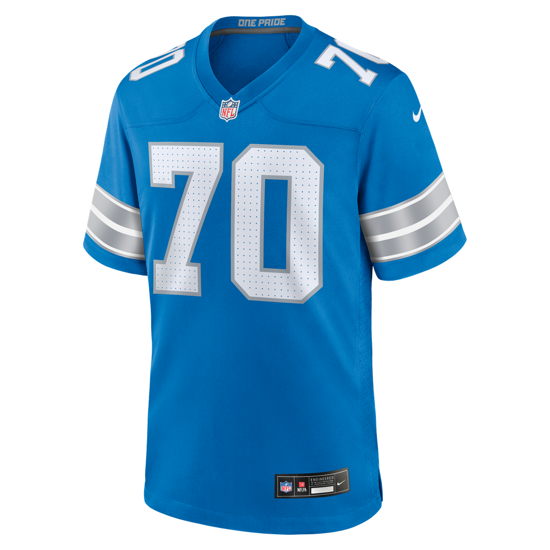 Detroit Lions Juice Scruggs Nike Team Game Jersey - Blue