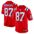 New England Patriots Rob Gronkowski Nike Alternate Retired Player Game Jersey - Red