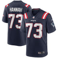 New England Patriots John Hannah Nike Game Retired Player Jersey - Navy