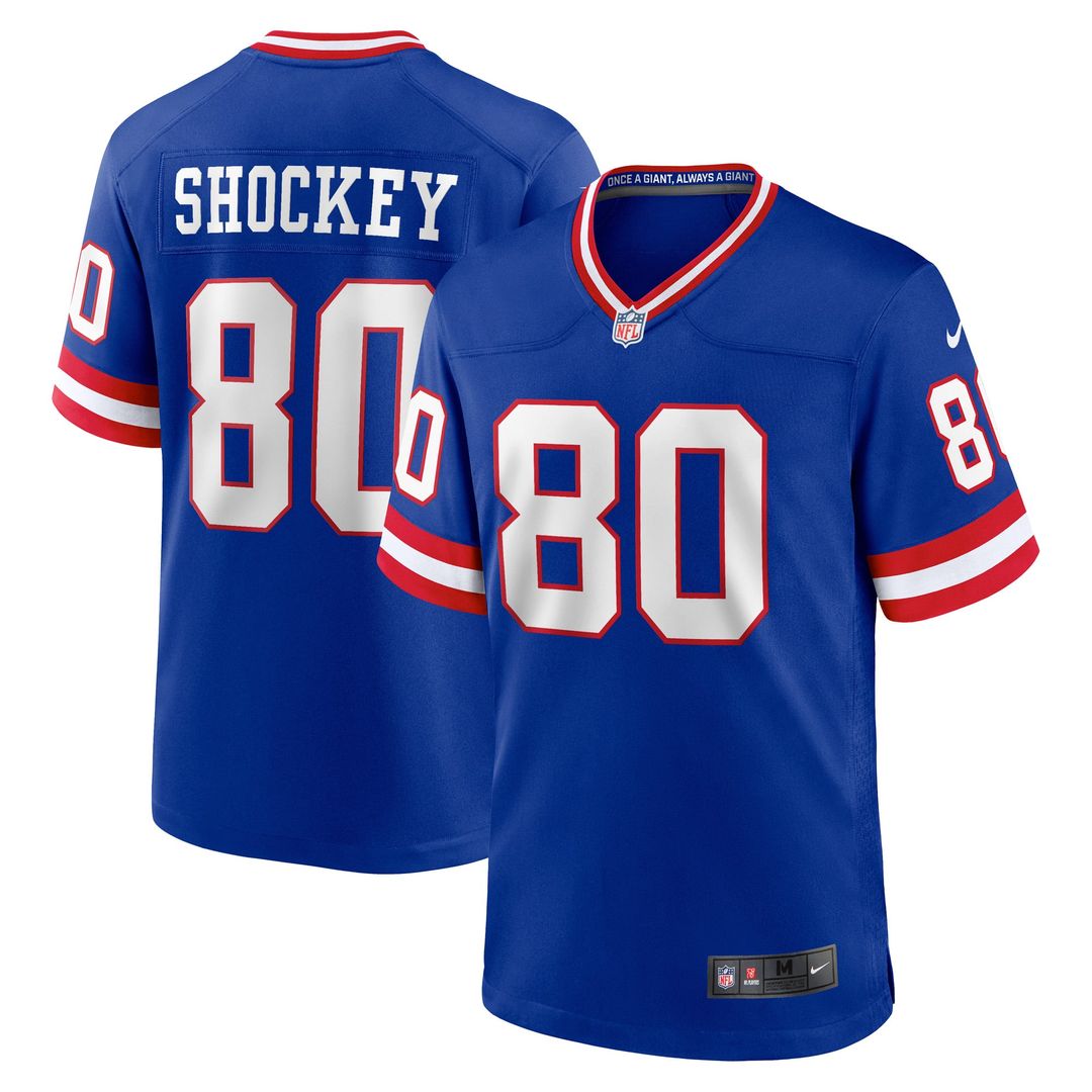New York Giants Jeremy Shockey Nike Retired Player Alternate Game Jersey - Royal