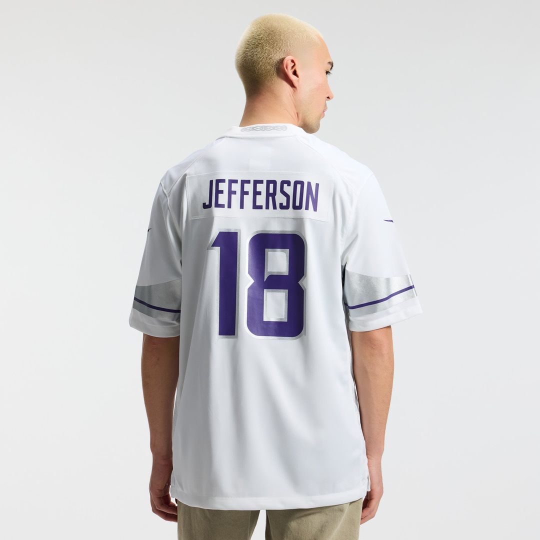 Minnesota Vikings Justin Jefferson Nike Alternate Game Player Jersey - White