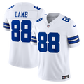 Dallas Cowboys CeeDee Lamb Nike Vapor F.U.S.E. Stitched Limited Jersey - White