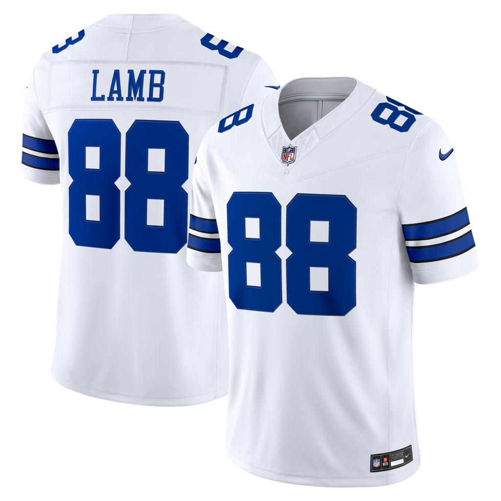 Dallas Cowboys CeeDee Lamb Nike Alternate Vapor F.U.S.E. Stitched Limited Jersey - Navy